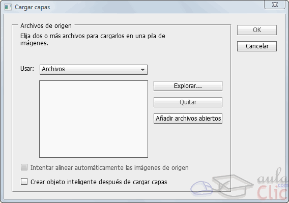 Cargar capas