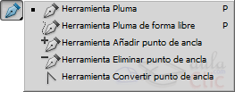 Grupo de herramientas de trazado