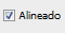 Opci&oacute;n de Alineado