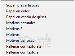 Diferentes categorías de motivos