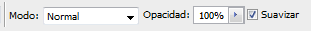 Opciones comunes de pintura