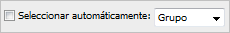 Opci&oacute;n Seleccionar capa autom&aacute;ticamente